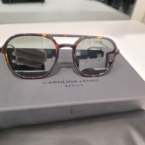 CL9033-02 - Carolina Lemke Berlin Eyewear - Fierce Demi + Luxury Premium Case